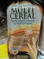 Mängden socker i Pan de molde multicereal