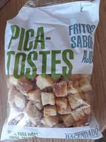 Mängden socker i Picatostes Fritos, Sabor a Ajo, 100g