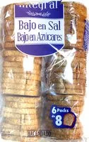Mängden socker i Pan tostado integral bajo en sal y azúcares
