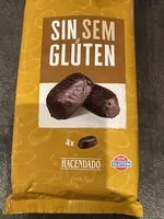 Mängden socker i Bizcocho recubierto de chocolate sin gluten