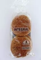 Mängden socker i Pan de hamburguesa integral