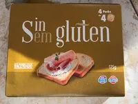 Mängden socker i Pan tostado sin gluten