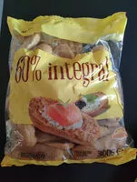 Mängden socker i Panecillo tostado 60 % integral