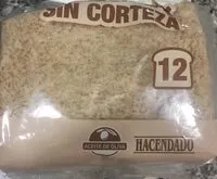 Mängden socker i Pan integral sin corteza