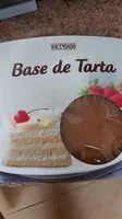Mängden socker i Base de tarta