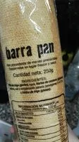 Mängden socker i Barra de pan