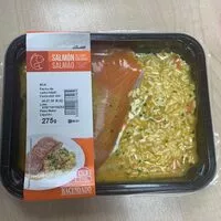 Mängden socker i Salmon al curry con arroz