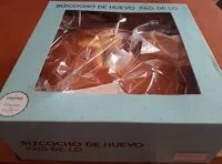 Mängden socker i Bizcocho de huevo