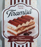 Mängden socker i Tiramisú
