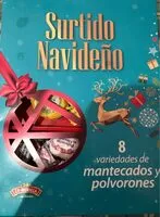 Mängden socker i Estuche Surtido Navideño