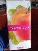 Mängden socker i Melocotón y uva