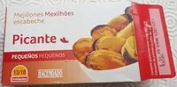 Mängden socker i Mejillones Escabeche Picante Pequeños