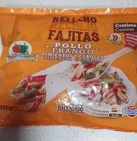 Mängden socker i Relleno fajitas