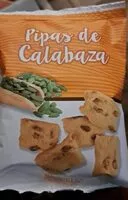 Mängden socker i Pipas de calabaza