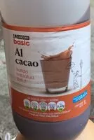 Mängden socker i Batido al cacao