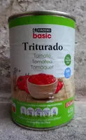 Mängden socker i Tomate triturado