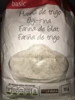 Mängden socker i Harina de trigo