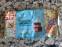 Mängden socker i Turrón de chocolate crujiente sin azúcares