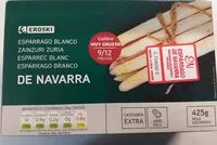 Mängden socker i Espárrago blanco de Navarra