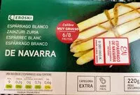 Mängden socker i Espárrago blanco de Navarra