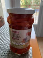 Mängden socker i Pimientos rojos en tiras al ajillo