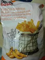 Mängden socker i Patatas prefritas