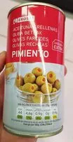 Mängden socker i Aceitunas rellenas de pimiento