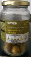 Mängden socker i Aceitunas manzanilla sin hueso