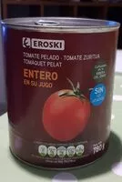 Mängden socker i Tomate pelado entero en su jugo