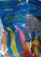 Mängden socker i Caramelos masticables