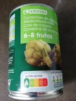 Mängden socker i Corazones de alcachofa