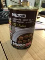 Mängden socker i Albóndigas en salsa