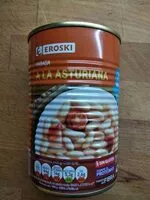 Mängden socker i Fabada a la asturiana