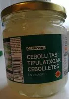 Mängden socker i Cebollitas en vinagre