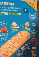 Mängden socker i Baguettes atun y queso