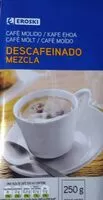 Mängden socker i Café molido descafeinado mezcla