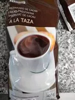 Mängden socker i Preparado de cacao a la taza