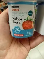 Mängden socker i Yogur sabor fresa 0%