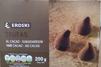 Mängden socker i Trufas al cacao