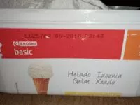 Mängden socker i Helado sabor vainilla