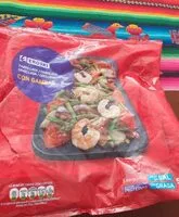 Mängden socker i Parrillada con gambas