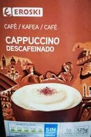 Mängden socker i Café cappuccino descafeinado