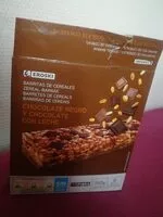 Mängden socker i Barritas de cereales chocolate negro y chocolate con leche