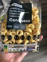 Mängden socker i Tortellini al huevo con queso