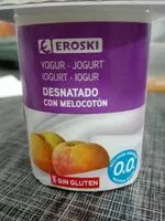 Mängden socker i Yogourt desnatado melocoton