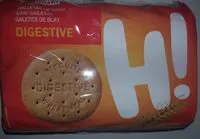 Mängden socker i Galletas digestive