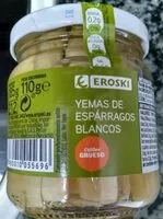 Mängden socker i Yemas de espárragos blancos