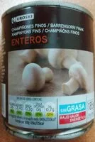 Mängden socker i Champiñones finos enteros