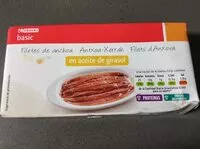 Mängden socker i Filetes de anchoas