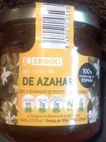 Mängden socker i Miel de azahar